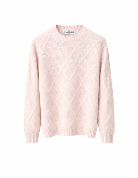 Maglia Rosa In Cashmere