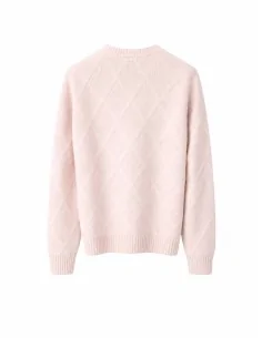 Maglia Rosa In Cashmere 2