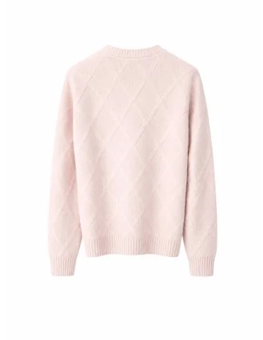 Maglia Rosa In Cashmere