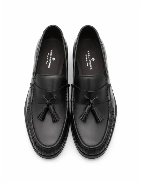 Mocassino con arricciatura