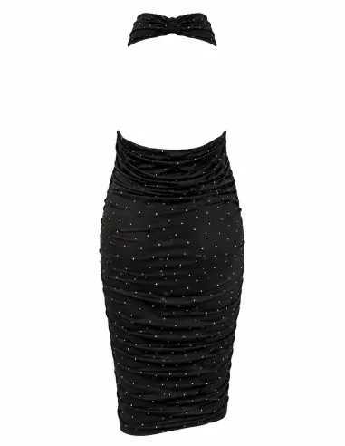 Tubino nero elasticizzato
