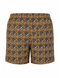 Costume Marrone Pattern Geometrico 2