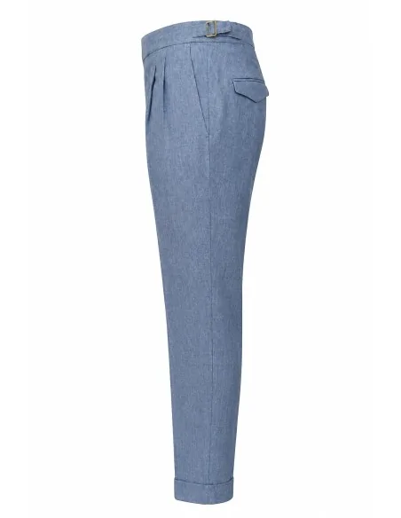 Pantalone Con Tasche A Capanna
