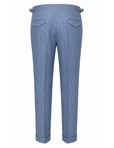 Pantalone Con Tasche A Capanna