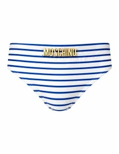 Costume a slip rigato
