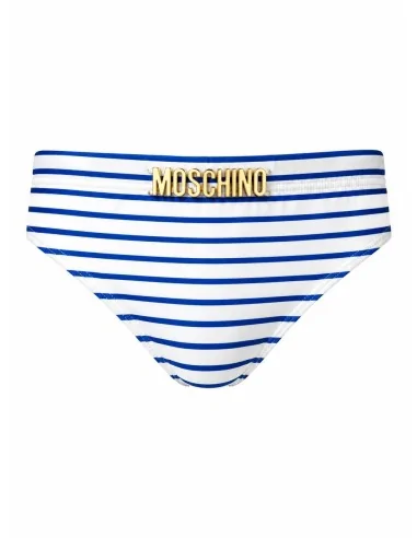 Costume a slip rigato