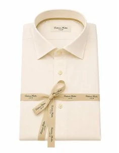 Camicia bianca in cotone