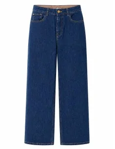 Jeans in denim vita alta