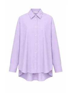 Camicia in popeline over-size