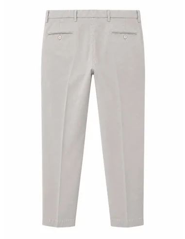 Pantalone in cotone piquet
