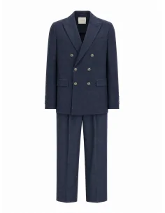 Tailleur doppiopetto denim