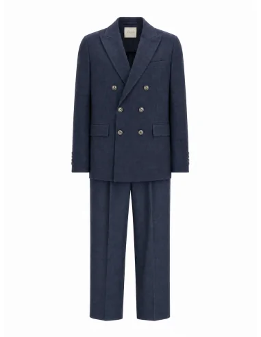 Tailleur doppiopetto denim
