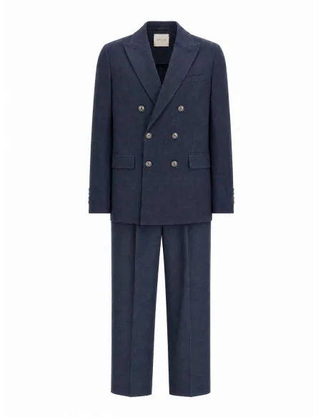 Tailleur doppiopetto denim
