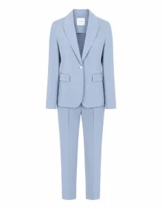 Tailleur monopetto regular strech