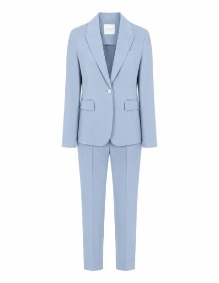 Tailleur monopetto regular strech