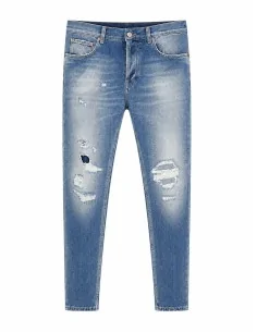 Jeans Dian Con Strappi