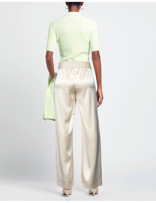 PT 01 Pantalone Bianco In Raso