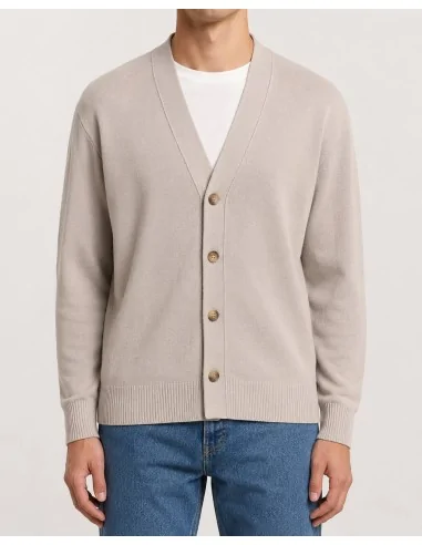 Cardigan con bottoni