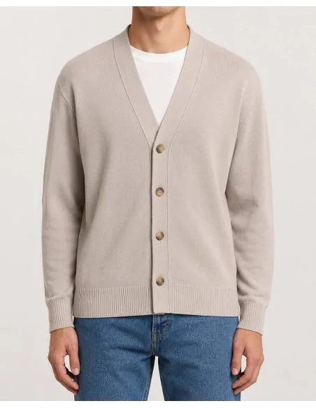 Cardigan con bottoni