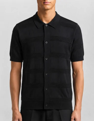 Maglia Cardigan nera