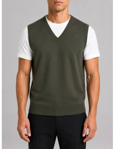 Gilet con shirt