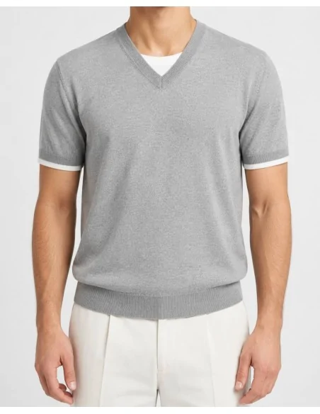 Maglia Con Finta T-Shirt