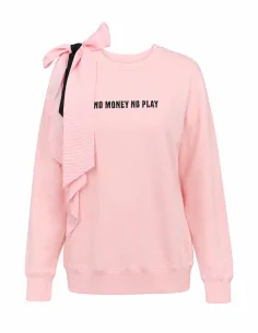Maglia Rosa Con Fiocco