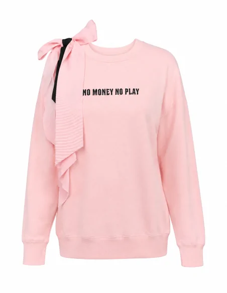Maglia Rosa Con Fiocco