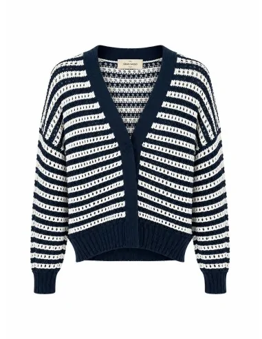Cardigan traforato