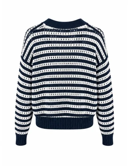 Cardigan traforato