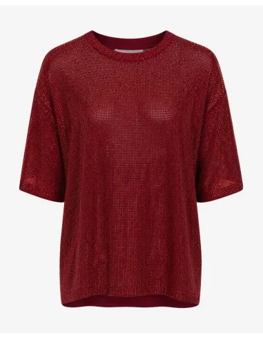 T-shirt brillantinata