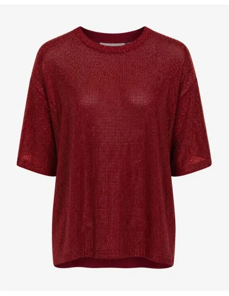T-shirt brillantinata