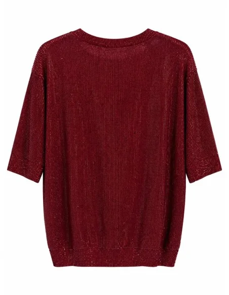 T-shirt brillantinata